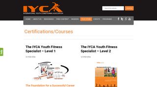 IYCA - The International Youth Conditioning Association ...