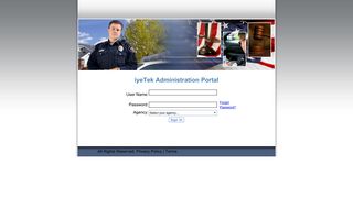 iyeTek Administration Portal - Sign In