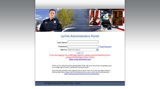 iyeTek Administration Portal - Sign In