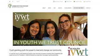 In Youth We Trust Council - Community Foundation of Northern Illinois