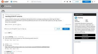 Hacking IZON IP cameras : hacking - Reddit
