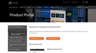 iZotope Product Portal | Audio Plug-ins Installation