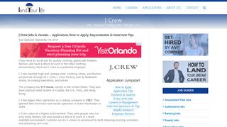 J Crew Application | 2019 Careers, Job Requirements & Interview Tips