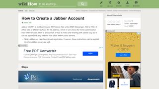 How to Create a Jabber Account: 12 Steps (with Pictures) - wikiHow