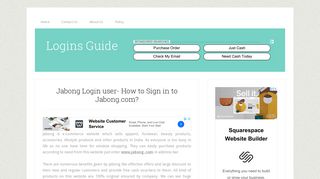 Jabong Login user- How to Sign in to Jabong.com? - Logins Guide