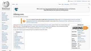 Jabong.com - Wikipedia