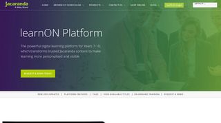 learnON platform | Jacaranda