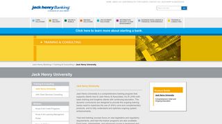 Jack Henry University - Jack Henry Banking