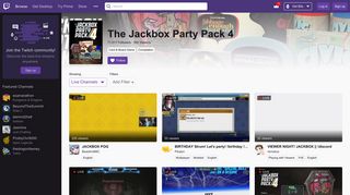The Jackbox Party Pack 4 - Twitch