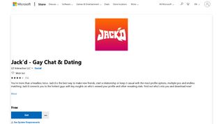 Get Jack'd - Gay Chat & Dating - Microsoft Store