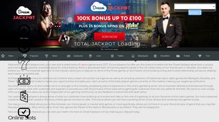 Dream Jackpot Casino - Play Online Casino Games, Deposit Today