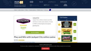 JackpotCity Casino - Online casino in Australia