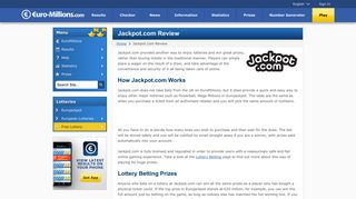 Jackpot.com Review | Euro-Millions.com