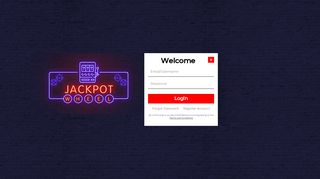 Jackpot Wheel | Login | en-US