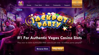 Jackpot Party Casino: Play Real Vegas Slots Online
