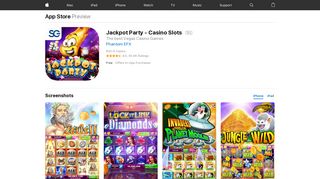 Jackpot Party - Casino Slots on the App Store - iTunes - Apple