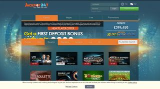 Online Roulette - Play Live Roulette | Jackpot247.com