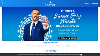 Jackpotjoy Mobile - Download the App