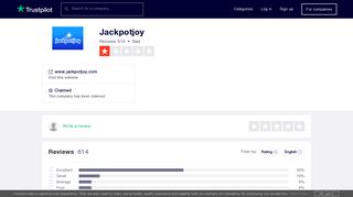 Jackpotjoy Reviews | Read Customer Service Reviews of www ...