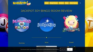 Jackpot Joy Bingo | Best Bingo Online