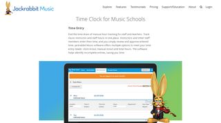 Time Clock - Jackrabbit Music