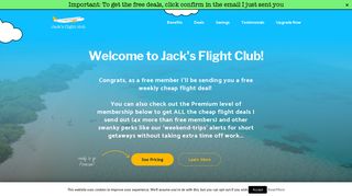 Welcome! | Jack's Flight Club