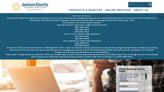 Internet Banking / Online Bill Pay - Jackson County Teachers Credit ...