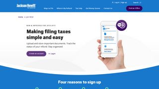 MyJH Account | Check Your Tax Refund Status & More - Jackson Hewitt