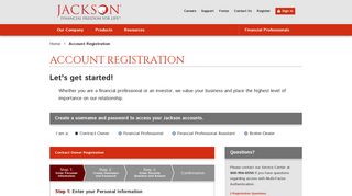 Register - Sign In | Jackson - Jackson National