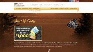 Sign-Up Today - Jackson Rancheria Casino Resort