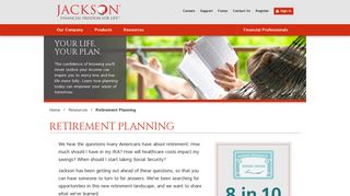 Overview - Retirement Planning | Jackson