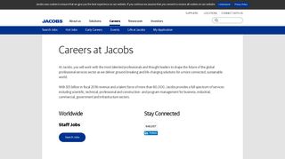 CH2M and Jacobs Jobs and Careers | Jacobs