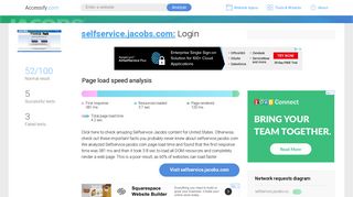 Access selfservice.jacobs.com. Login