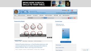Journal of the American College of Surgeons Home Page