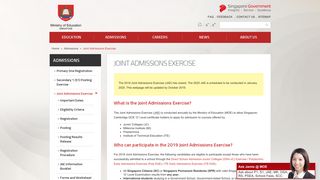 Joint Admissions Exercise - Moe