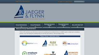 Welcome Group Administrators | Jaeger & Flynn Assoc Inc