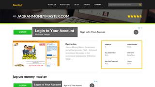 Welcome to Jagranmoneymaster.com - Jagran money master