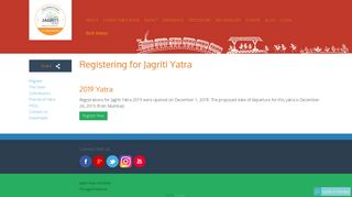 Jagriti Yatra Registration