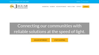 Jaguar Communication: Fiber Optic - Internet, TV, phone - Business ...