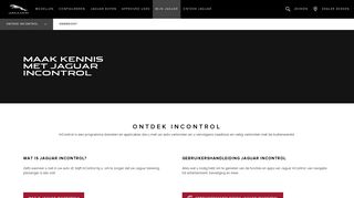 InControl | Maak kennis met InControl - Jaguar