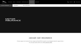 Motor Insurance | Ownership | Jaguar UK