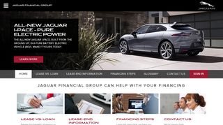 Financing a Jaguar | Jaguar Financial Group | Chase.com