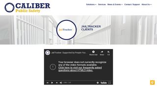 JailTracker Clients | Caliber Public Safety & Justice