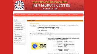 Payment Option - JJC Kandivali