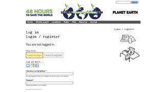 Log in | Global Sustainability Jam