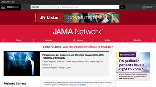 JAMA Network | Home of JAMA and the Specialty Journals of the ...