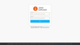 Jama Software: Login