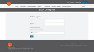 Login or Register - Jama Software Community