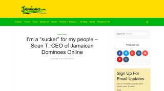 I'm a “sucker” for my people - Sean T. CEO of Jamaican Dominoes ...