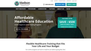 Madison School of Healthcare - Ashworth College